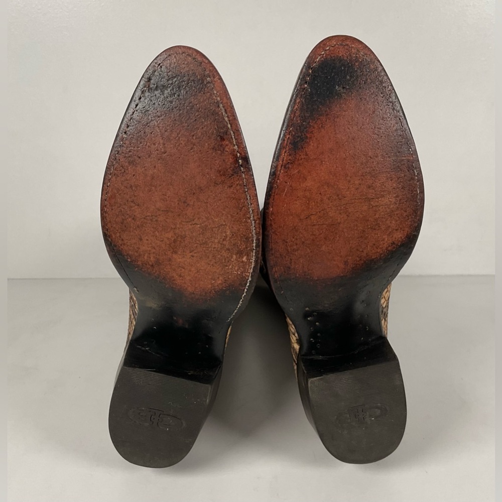 Lucchese 2000 Canebrake Rattlesnake | USA Made | Timber Snakeskin | Men’s 8 D - Picture 2 of 16